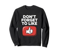 Like Social Media Influencer Content Creator Sweatshirt