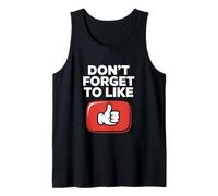 Like Social Media Influencer Content Creator Tank Top