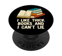 Like Thick Books Cant Lie Happiness Reading Positive PopSockets Adhesive PopGrip