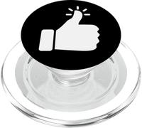 Likeable Thumbs Up Clothing | Funny & Cute Like Button PopSockets PopGrip for MagSafe