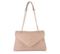 LIKEBAG Women Shoulder Bag, Fashionable Quilted Vegan leather Crossbody Purses with Adjustable Chain Designer Purses, L, Khaki