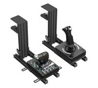 Likeem 2 Set Desk Mount for Flight Sim Game Joystic, Aluminum Flight Stick Desk Mount,forLogitech X56, X52, X52 Pro, Thrustmaster T-Flight HOTAS, T.16000M, TCA