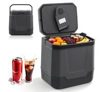 LIKEEM 33L Car Cooler Warmer Box, Portable Thermoelectric Cooler, Cooling & Warming, 12V DC / 220-240V AC Dual Power, Folding Top Handle, ECO/MAX Modes, Ideal for Camping, Travel, Caravan & Boat