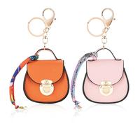 Likesing Mini Wallet, Saddlebag-Pink and Orange