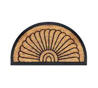 Likewise Doormat Fitzroy Half Moon Sunflower Coir/Rubber 40x70cm