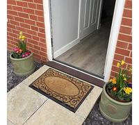 Likewise Rugs & Matting Fitzroy Wrought Iron Doormat White