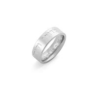 LIKGREAT Faith Jewelry Spinner Ring My Beloved Is Mine Song Of Solomon Ring Israeli Hebrew Kabbalah Blessing Ring Jewish Jewelry for Women (18, Sliver)