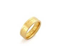 LIKGREAT Faith Jewelry Spinner Ring My Beloved Is Mine Song Of Solomon Ring Israeli Hebrew Kabbalah Blessing Ring Jewish Jewelry for Women (20, Gold)