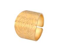 LIKGREAT Metatron Cube Ring Metatron Archangels Talisman Amulet Rings Stainless Steel Ring Protection Religious Jewellery Gifts for Men Women (G-20)