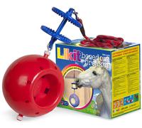 Likit Boredom Breaker Horse Pony Ball Stable Toy Holder Lick Red Pink Lilac Aqua