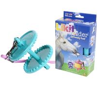Likit Holder Hanging Swinging Horse & Pony Stable Toy on Rope Lick Enrichment
