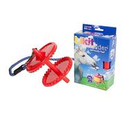 Likit Holder Red | Stable Toy for Horses, use with Likit Horse Treats | Help Horse Boredom | Red