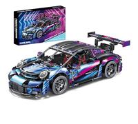 LIKLIKLINK Technology Sports Car Building Kit for Cyber 911, 1306 Pieces Racing Car Building Blocks Set, MOC Supercar Model Kit, 1:12 Scale Iconic Vehicle Construction Toys for Adult and Kids