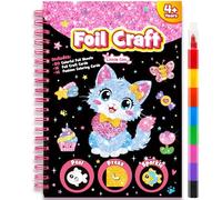 LIKYMO Foil Art - Foil Craft, Birthday Presents Craft Kits for Kids