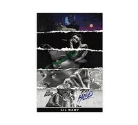 Lil Baby Album Cover Poster Canvas Poster Bedroom Decor Sports Landscape Office Room Decor Gift Unframe-style 12x18inch(30x45cm)