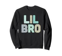 Lil Bro - Little Brother, Younger Brother Sibling Sewing Sweatshirt