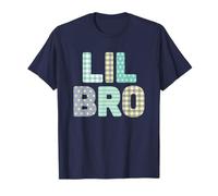 Lil Bro - Little Brother, Younger Sibling Appliqué Sewing T-Shirt