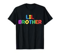 Lil Brother Master Builder Building Bricks Blocks Family T-Shirt
