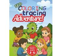 Lil’ D Coloring and Tracing Adventure for Kids: Alphabet Practice Workbook with Guided Letter Tracing, Fun Coloring Pages, Fine Motor Skills ... - ... - From A to Z, to Infinity and More...)