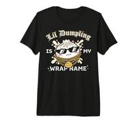 Lil Dumpling is My Wrap Name Foodie Pun Premium T-Shirt