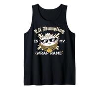 Lil Dumpling is My Wrap Name Foodie Pun Tank Top