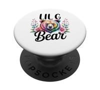 LIL G Bear Floral Graphic for Mothers Day Moments PopSockets Adhesive PopGrip