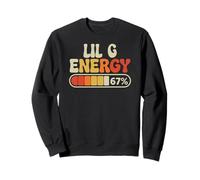LIL G Energy 67 Percent Retro Graphic for Mothers Day Sweatshirt