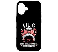 LIL G Valentine Quote For Loving Grandma With Cute Bow Case for iPhone 16