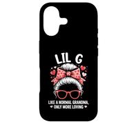 LIL G Valentine Quote For Loving Grandma With Cute Bow Case for iPhone 17