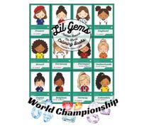Lil Gems Fashion Around the World: Championship Coloring Book