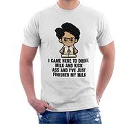Lil IT Crowd Moss Drink Milk And Kick Ass Men's T-Shirt