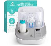 Lil' Jumbl - 2-in-1 Baby Bottle Warmer and sterilizer Dryer, sterilizes Vapors and Dries Accessories, Heats and defrosts Milk and Formula, Temperature, Timer and auto Shut-Off