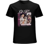 Lil Kim Hardcore Rap Men's T-Shirt Black Unisex Mens Tees