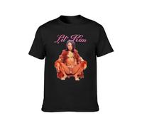 Lil Kim Hip Hop Rapper T-Shirt Black Mens Tee Unisex Shirt S Black XXL