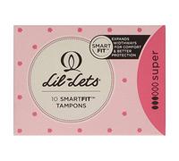 Lil-Lets Smartfit Non-Applicator Tampons - Super