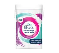Lil-Lets 200 Cotton Wool Round Pads