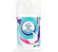 Lil-Lets Baby Cotton Wool 50 Oval Pads