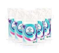 Lil-Lets Baby Cotton Wool Oval Pads, x 250 (5 Packs of 50 Ovals),