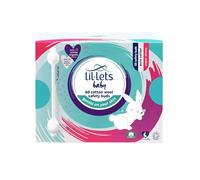 Lil-Lets Baby Wool Safety Buds, 1 x Pack of 60, Certified Organic, 100% Pure Wool Tips, Durable Paper Stems, Plastic Free Cotton Buds, Dermatological