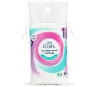 Lil-Lets Cotton 50 Oval Cosmetic Pads