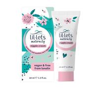 Lil-Lets Nipple Cream 40ml | Helps Soothe Sore & Cracked Nipples | Lanolin Free Plant Based Formula | Safe for Breastfeeding | 100% Natural & Hypoallergenic