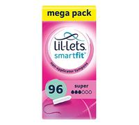 Lil-Lets Non-Applicator Tampons Super x16 (Pack of 6) 8210498P