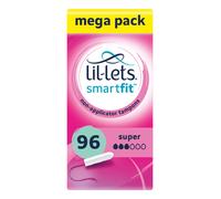 Lil-Lets Non-Applicator Tampons Super 6 x 16 tampons