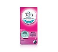 Lil-Lets Non-Applicator Tampons Super x16 (Pack of 6) 8210498P