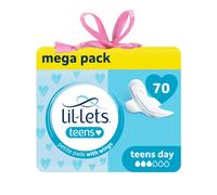 Lil|Lets Teens Day Pads X 70 Petite Towels For Girls & Teenagers