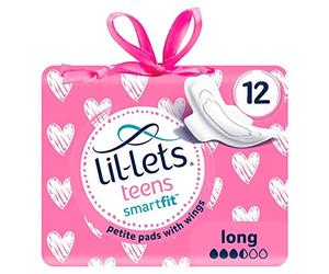 Lil-Lets Teens Long Towels 12 per pack (PACK OF 6)
