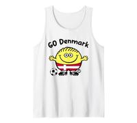 Lil Losers Soccer Go Denmark Tank Top