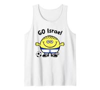 Lil Losers Soccer Go Israel Tank Top