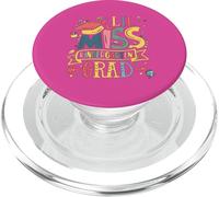 Lil Miss Kindergarten Graduate Last Day Of School Girls Kids PopSockets PopGrip for MagSafe