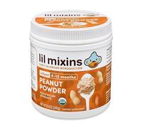 Lil Mixins Early Allergen Introduction, Peanut | Baby Stage 1-3, For Ages 4 Mo. -12 Mo. | 8.5 Oz Jar, 4 Month Supply